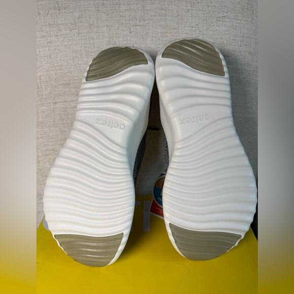 Aetrex Carly Arch Support Sneakers Gray Knit Orthotic Shoes Women’s EU 37 US 7 - Picture 3 of 9